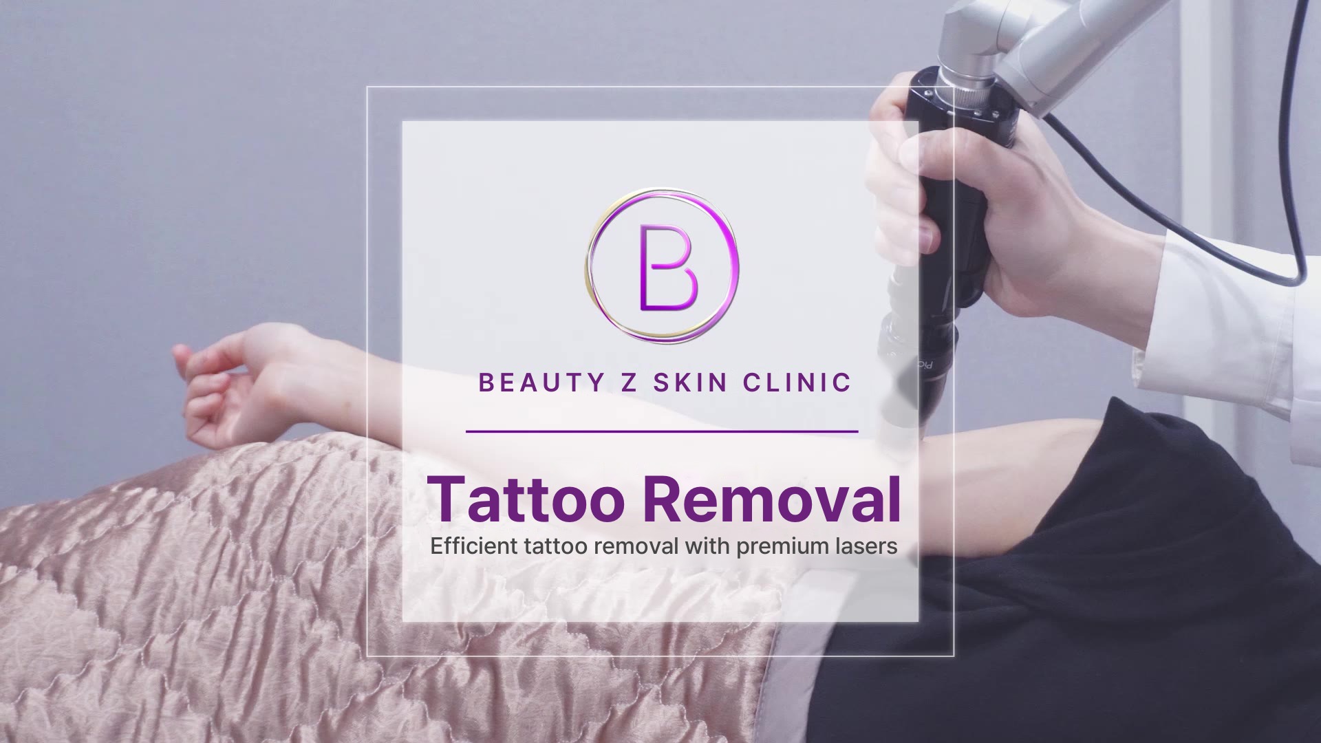 Tattoo Removal at Beauty Z Skin Clinic Myeongdong