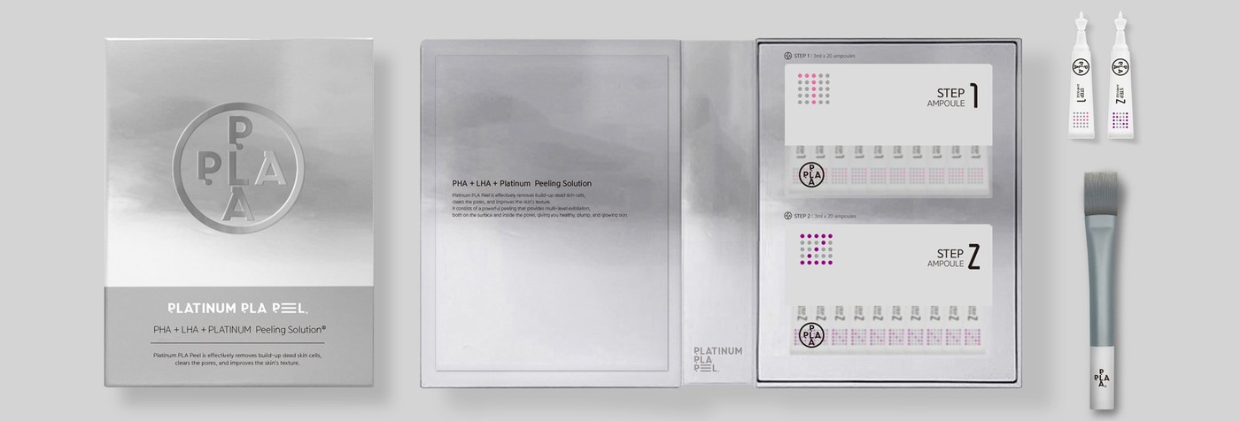 Platinum PLA Peel official product image, Beauty Z Skin Clinic Myeongdong