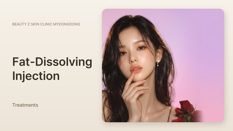 Fat-Dissolving Injection at Beauty Z Skin Clinic Myeongdong
