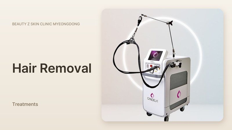 Hair Removal at Beauty Z Skin Clinic Myeongdong