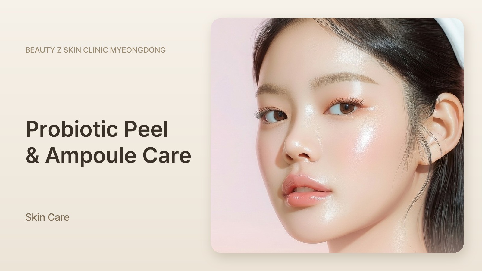 Probiotic Peel & Ampoule Care at Beauty Z Skin Clinic Myeongdong