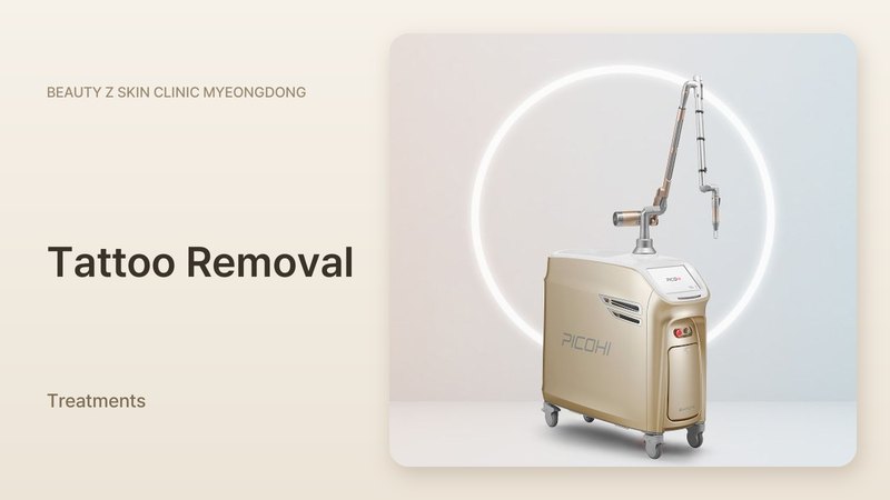 Tattoo Removal at Beauty Z Skin Clinic Myeongdong