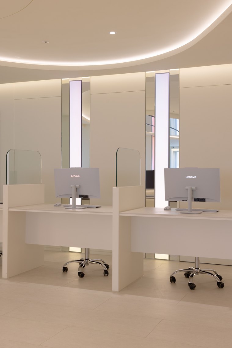 Consultation desks, Beauty Z Skin Clinic Myeongdong